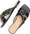 Guess Sameya Slippers - Dames - Gekruiste banden - Zwart (maat 40)