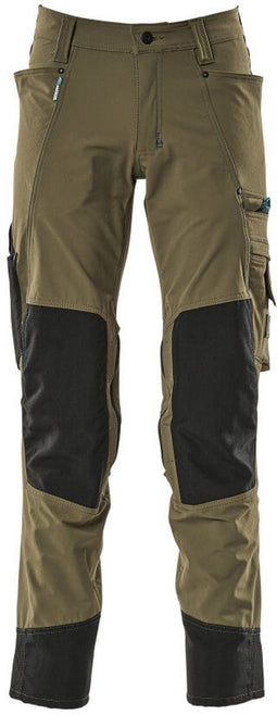 Mascot Advanced Broek - Kniestukken - Waterafstotend - Mosgroen - C54 (1 stuk)