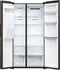 Haier HSR5918DIPB - Amerikaanse koelkast - Total No Frost - Zwart