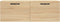 vidaXL - Wandkast - 100x36,5x35 - cm - bewerkt - hout - sonoma - eikenkleurig