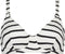 Beachlife Identity - Bikinitop met beugel - Voor grotere cupmaat - Grijs/Wit/Gestreept
