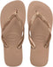 Havaianas Top Tiras - Dames Slippers - Rubber - Rose Gold - Maat 33/34