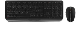 CHERRY GENTIX DESKTOP - Draadloze Toetsenbord en Muis - Ergonomisch - Qwerty EU