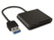 Icy Box IB-CR301-U3 - Geheugenkaartlezer - CF MicroSD SD SDHC SDXC 3 sleuven - Zwart