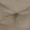 vidaXL - Palletkussen - 58x58x10 - cm - stof - taupe