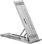Unitek D1137AGY01 - Inklapbare laptopstandaard - Aluminium - Zilverkleurig