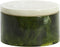 Light&living Deco box+deksel Ø19x11,5 cm KELIMUTU groen+wit