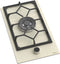 Wiggo WH-G331RD(C) - Inbouw Gaskookplaat - Wokbrander 4,6 kW - Crème - 30 cm