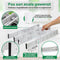 Ecowize Luxe Lade Organizer - Verstelbare Bamboe Ladeverdeler - Set van 4