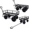 vidaXL - Tuinwagen - 250 - kg - zwart