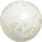 Ballen CAPIZ Decoratie Wit 10 x 10 x 10 cm (8 Stuks)