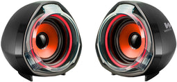 Woxter Big Bass 70 - Boekenplank speaker - 2.0 kanaals 15W - Rood Zwart