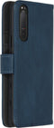 iMoshion Hoesje Geschikt voor Sony Xperia 5 II Hoesje Met Pasjeshouder - iMoshion Luxe Bookcase - Donkerblauw