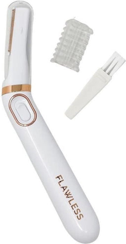 Elektrische trimmer voor dames - FLAWLESS FINISH - Flawless Bikini - Speciaal zwempak - Snel en pijnloos - Geïntegreerde LED