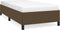 vidaXL - Bedframe - zonder - matras - 80x200 - cm - stof - donkerbruin