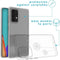 iMoshion Hoesje Geschikt voor Samsung Galaxy A52 (4G) / A52s / A52 (5G) Hoesje Siliconen - iMoshion Design hoesje - Wit / Transparant / Dandelion