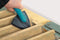 Wolfcraft 5885000 - Zelfhechtend korund weefsel - Voor hout en metalen