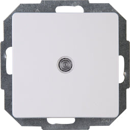 Kopp Paris Wisselschakelaar - Inclusief Indicatielampje - 1 Voudig - 230 Volt - Arctic Wit