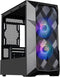 Cooler Master MasterBox TD300 Mesh - Micro-ATX Behuizing - Driedimensionale mesh met ARGB-fans - Zwart