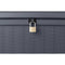 Keter Borneo Opbergbox 416L - Wicker design - Waterdicht - Grafiet