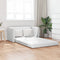 vidaXL - Vloersofa - Bed - 2-in-1 - Wit - 124x71x78 - cm - Kunstleer