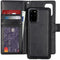iMoshion Hoesje Geschikt voor Samsung Galaxy S20 Plus Hoesje Met Pasjeshouder - iMoshion Uitneembare 2-in-1 Bookcase met rits - Zwart