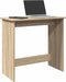vidaXL - Bureau - 80x40x75 - cm - bewerkt - hout - sonoma - eikenkleurig