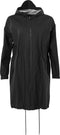 Rains Long W Jacket - Lange waterdichte jas - Verstelbare taille - 01 Black