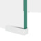 vidaXL - Tv-meubel/monitorverhoger - transparant - 40x25x11 - cm - glas