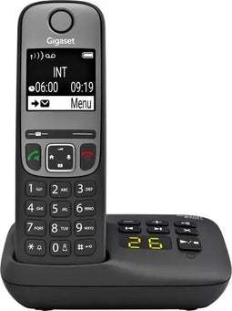 Gigaset A705A - DECT-telefoon - Antwoordapparaat 20 min opnametijd - Zwart