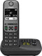Gigaset A705A - DECT-telefoon - Antwoordapparaat 20 min opnametijd - Zwart