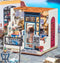 Robotime Nancy’s Bake Shop DG143 - Houten Modelbouw - Poppenhuis met LED licht - DIY