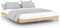 vidaXL - Bedframe - zonder - matras - hout - sonoma - eikenkleurig - 160x200 - cm