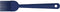 Déglon Siliconen kwast plat - hittebestendig - anti-slip handvat - 22 cm - blauw