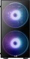 Aerocool Python - PC Tower-hoes - Voor ATX / Micro ATX / Mini ITX - A-RGB met glas - Zwart