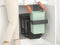 Brabantia Sort & Go Inbouw Prullenbak - 2 x 15 liter - Uittrekbaar - Jade Green en Dark Grey (2 stuks)