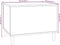 vidaXL - Salontafel - 60x44,5x45 - cm - bewerkt - hout - hoogglans - wit