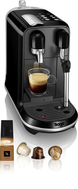 Nespresso Creatista Uno - Koffiecupmachine - Automatische melkopschuimer - Black Sesame