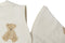 Jollein - Baby Winterslaapzak - Afritsbare Mouw - Teddy Bear - 90cm