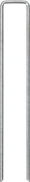 vidaXL - Grondharingen - 25 - st - U-vormig - 20x4 - cm - gegalvaniseerd - staal
