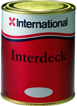 International Antislip verf : Interdeck Wit 001 750ml YJB000