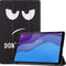 imoshion Tablet Hoes Geschikt voor Lenovo Tab M10 HD (2nd gen) - imoshion Design Trifold Bookcase - Zwart / Meerkleurig /Don't touch