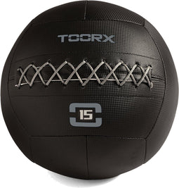 Toorx Professional Wall Ball Absolute - Gewichtsbal 35 cm 15 kg - Krachttraining - Grijs