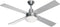 Masterlight Airfusion Quest II Huishoudelijke ventilator met bladen Chroom, Wit