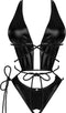 OBSESSIVE TEDDIES | Obsessive - Cordellis Crotchless Teddy One Size