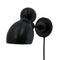 Ludo - Wandlamp - Speelse invloed - Zwart