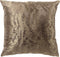 Dutch Decor Sierkussen Diana - Velvet - Taupe - 45x45 cm - Polyester - Kleur Driftwood