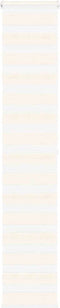 vidaXL - Zebra - rolgordijn - 45x200 - cm - stofbreedte - 40,9 - cm - marmerbeige
