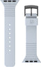 UAG Aurora Strap U bandje voor de Apple Watch Series 1 / 2 / 3 / 4 / 5 / 6 / 7 / 8 / 9 / SE - 38 / 40 / 41 mm - Soft Blue