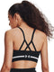 Under Armour UA Seamless Low Long Bra Dames Sportbeha - Zwart - Maat S